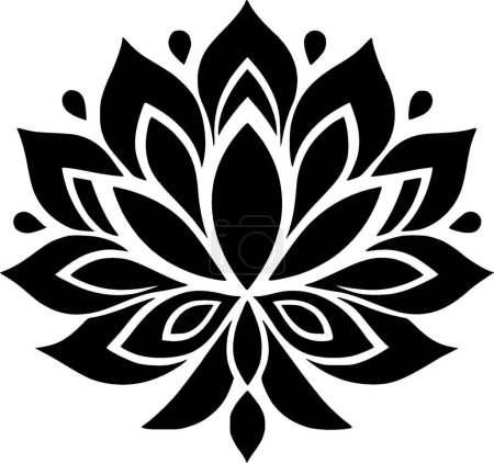 Illustration for Mandala - high quality vector logo - vector illustration ideal for t-shirt graphic - Royalty Free Image