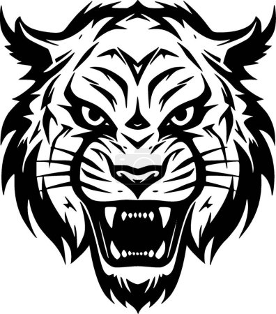 Tiger - high quality vector logo - vector illustration ideal for t-shirt graphic