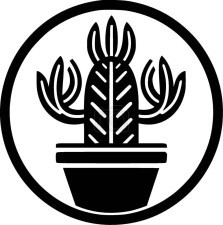 Illustration for Cactus - high quality vector logo - vector illustration ideal for t-shirt graphic - Royalty Free Image