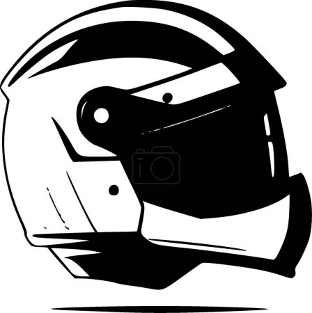 Illustration for Helmet - high quality vector logo - vector illustration ideal for t-shirt graphic - Royalty Free Image