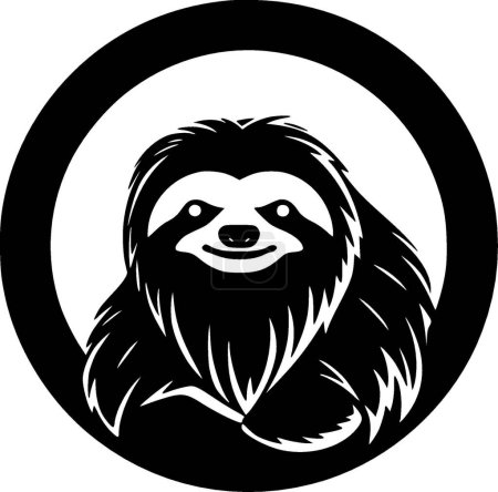 Illustration for Sloth - high quality vector logo - vector illustration ideal for t-shirt graphic - Royalty Free Image