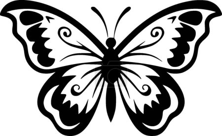 Illustration for Butterfly - high quality vector logo - vector illustration ideal for t-shirt graphic - Royalty Free Image