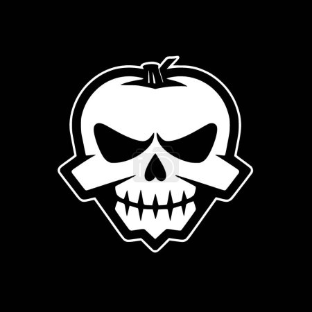 Ilustración de Halloween - logotipo vectorial de alta calidad - ilustración vectorial ideal para el gráfico camiseta - Imagen libre de derechos