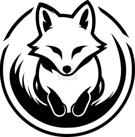 Illustration for Fox - high quality vector logo - vector illustration ideal for t-shirt graphic - Royalty Free Image