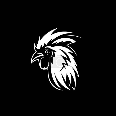 Illustration for Rooster - high quality vector logo - vector illustration ideal for t-shirt graphic - Royalty Free Image
