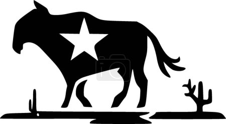 Téléchargez les illustrations : Texas - logo vectoriel de haute qualité - illustration vectorielle idéale pour t-shirt graphique - en licence libre de droit