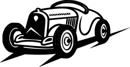 Illustration for Racing - high quality vector logo - vector illustration ideal for t-shirt graphic - Royalty Free Image