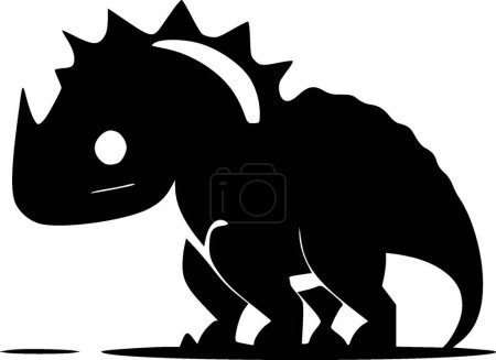 Illustration for Dino - high quality vector logo - vector illustration ideal for t-shirt graphic - Royalty Free Image