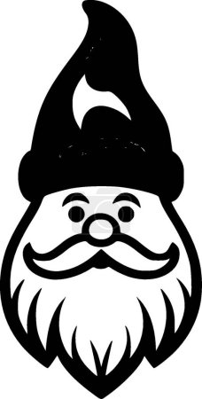 Téléchargez les illustrations : Gnome - logo vectoriel de haute qualité - illustration vectorielle idéale pour t-shirt graphique - en licence libre de droit