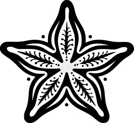 Illustration for Starfish - high quality vector logo - vector illustration ideal for t-shirt graphic - Royalty Free Image