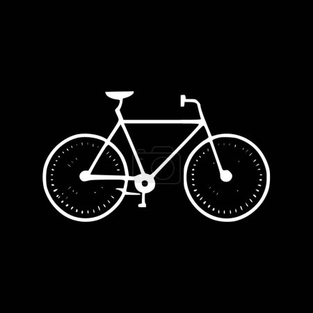 Ilustración de Bicicleta - logotipo vectorial de alta calidad - ilustración vectorial ideal para el gráfico camiseta - Imagen libre de derechos