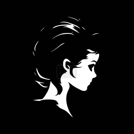 Ilustración de Mujeres - logotipo vectorial de alta calidad - ilustración vectorial ideal para el gráfico de camisetas - Imagen libre de derechos