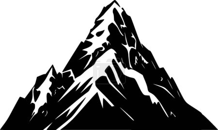 Berge - hochwertiges Vektor-Logo - Vektor-Illustration ideal für T-Shirt-Grafik