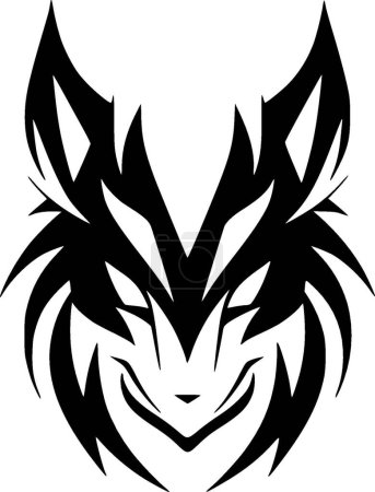 Fox - logotipo vectorial de alta calidad - ilustración vectorial ideal para el gráfico de camisetas