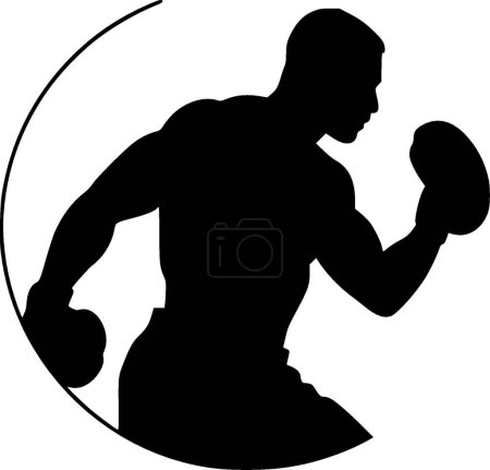 Illustration for Boxing - high quality vector logo - vector illustration ideal for t-shirt graphic - Royalty Free Image