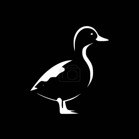 Duck - high quality vector logo - vector illustration ideal for t-shirt graphic