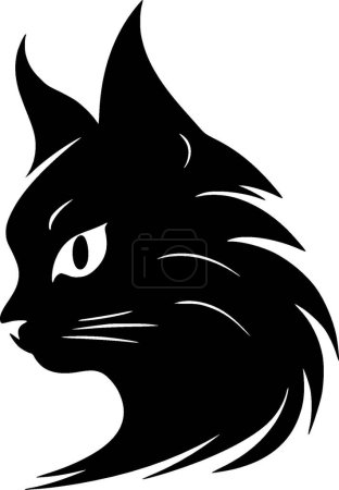 Cat - high quality vector logo - vector illustration ideal for t-shirt graphic