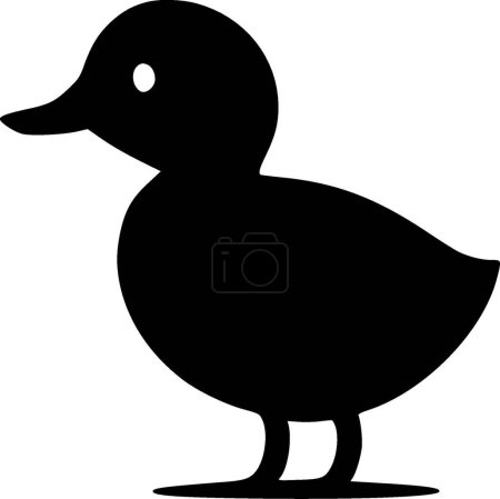 Duck - high quality vector logo - vector illustration ideal for t-shirt graphic