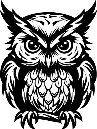 Illustration for Owl baby - high quality vector logo - vector illustration ideal for t-shirt graphic - Royalty Free Image