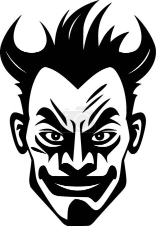 Clown - logo vectoriel de haute qualité - illustration vectorielle idéale pour t-shirt graphique