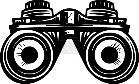 Binoculars - high quality vector logo - vector illustration ideal for t-shirt graphic