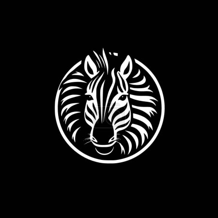 Illustration vectorielle animaux - noir et blanc