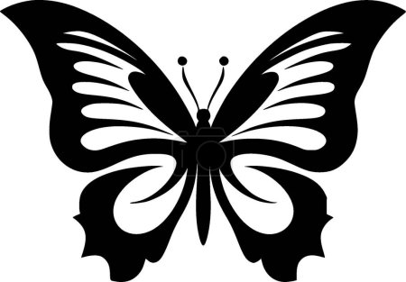 Téléchargez les illustrations : Papillons - logo vectoriel de haute qualité - illustration vectorielle idéale pour le t-shirt graphique - en licence libre de droit