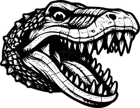 Crocodile - high quality vector logo - vector illustration ideal for t-shirt graphic