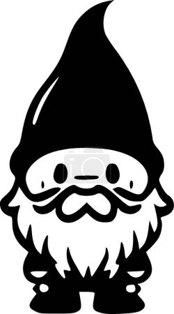Gnome - hochwertiges Vektor-Logo - Vektor-Illustration ideal für T-Shirt-Grafik