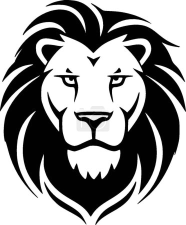 Löwe - hochwertiges Vektor-Logo - Vektor-Illustration ideal für T-Shirt-Grafik