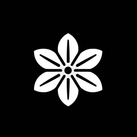 Daisy - minimalist and flat logo - vector illustration