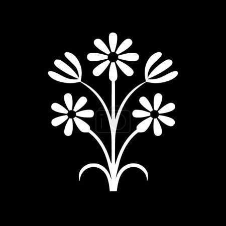 Blume - hochwertiges Vektor-Logo - Vektor-Illustration ideal für T-Shirt-Grafik