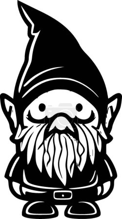 Téléchargez les illustrations : Gnomes - logo vectoriel de haute qualité - illustration vectorielle idéale pour le graphique de t-shirt - en licence libre de droit