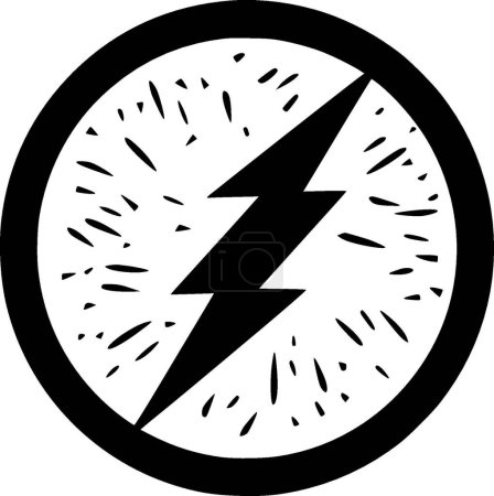 Lightning - hochwertiges Vektor-Logo - Vektor-Illustration ideal für T-Shirt-Grafik