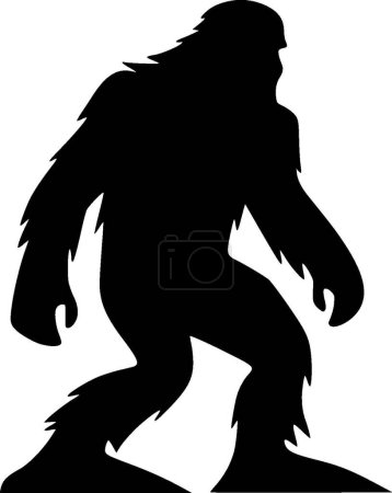 Bigfoot - logotipo vectorial de alta calidad - ilustración vectorial ideal para el gráfico de camisetas