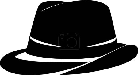Sombrero - logotipo vectorial de alta calidad - ilustración vectorial ideal para el gráfico de camisetas