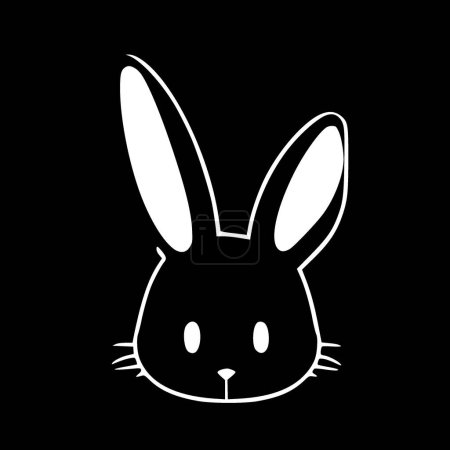 Illustration for Bunny ears - high quality vector logo - vector illustration ideal for t-shirt graphic - Royalty Free Image