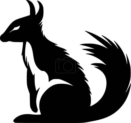 Illustration for Skunk - high quality vector logo - vector illustration ideal for t-shirt graphic - Royalty Free Image