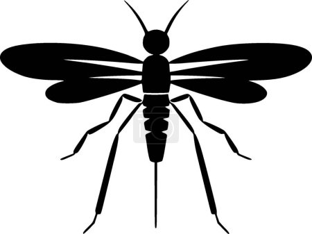 Mosquito - hochwertiges Vektorlogo - Vektorillustration ideal für T-Shirt-Grafik