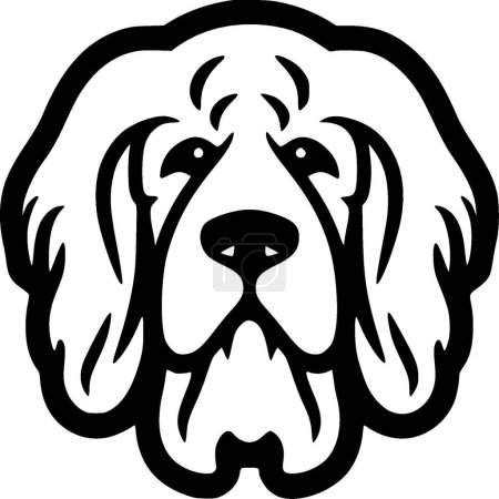 Poodle dog - high quality vector logo - vector illustration ideal for t-shirt graphic