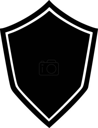 Escudo - logotipo vectorial de alta calidad - ilustración vectorial ideal para el gráfico de camisetas