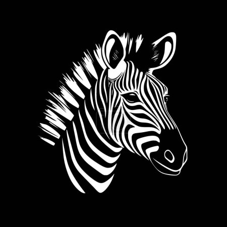 Zebra - logo vectoriel de haute qualité - illustration vectorielle idéale pour t-shirt graphique