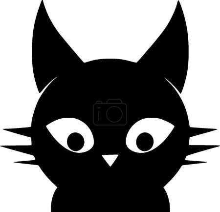 Cat - logo vectoriel de haute qualité - illustration vectorielle idéale pour t-shirt graphique