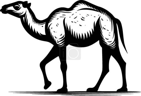 Camel - high quality vector logo - vector illustration ideal for t-shirt graphic