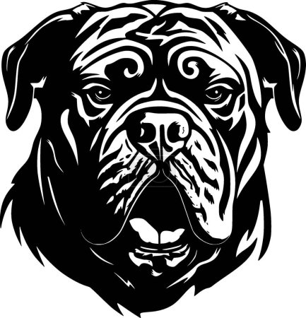 Illustration for Cane corso - high quality vector logo - vector illustration ideal for t-shirt graphic - Royalty Free Image