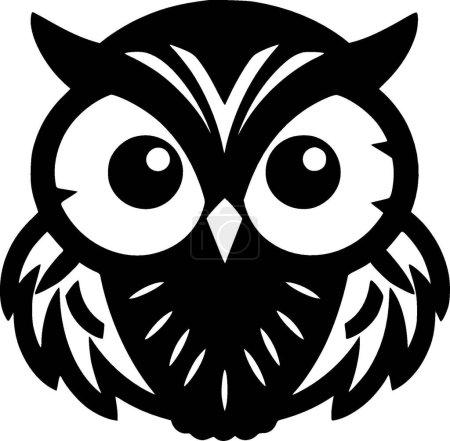 Illustration for Owl baby - high quality vector logo - vector illustration ideal for t-shirt graphic - Royalty Free Image