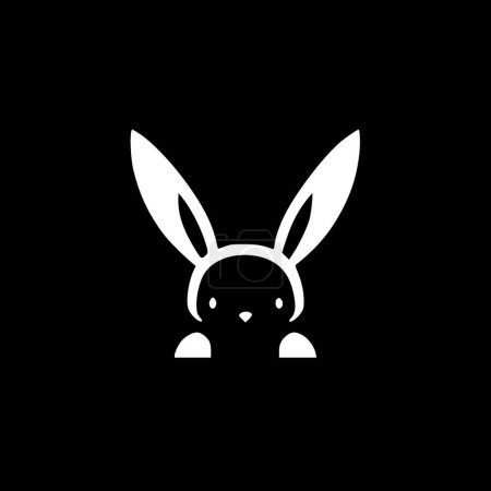 Illustration for Bunny ears - high quality vector logo - vector illustration ideal for t-shirt graphic - Royalty Free Image