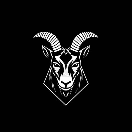 Illustration for Goat - high quality vector logo - vector illustration ideal for t-shirt graphic - Royalty Free Image