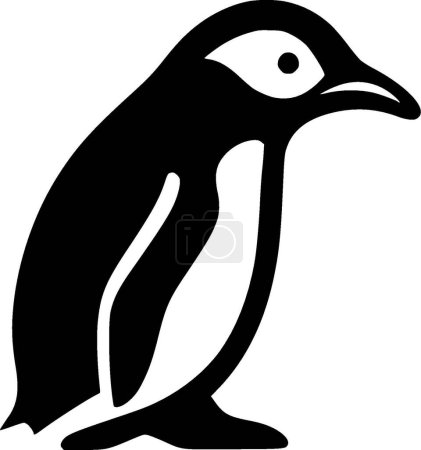 Illustration for Penguin - high quality vector logo - vector illustration ideal for t-shirt graphic - Royalty Free Image