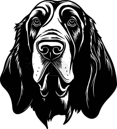 Bloodhound - logotipo vectorial de alta calidad - ilustración vectorial ideal para el gráfico de camisetas